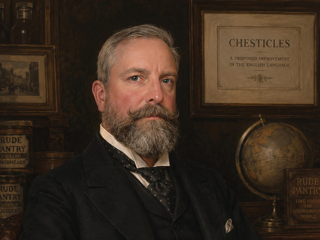 Percival Richard Wankswell, founder of Rude Pantry