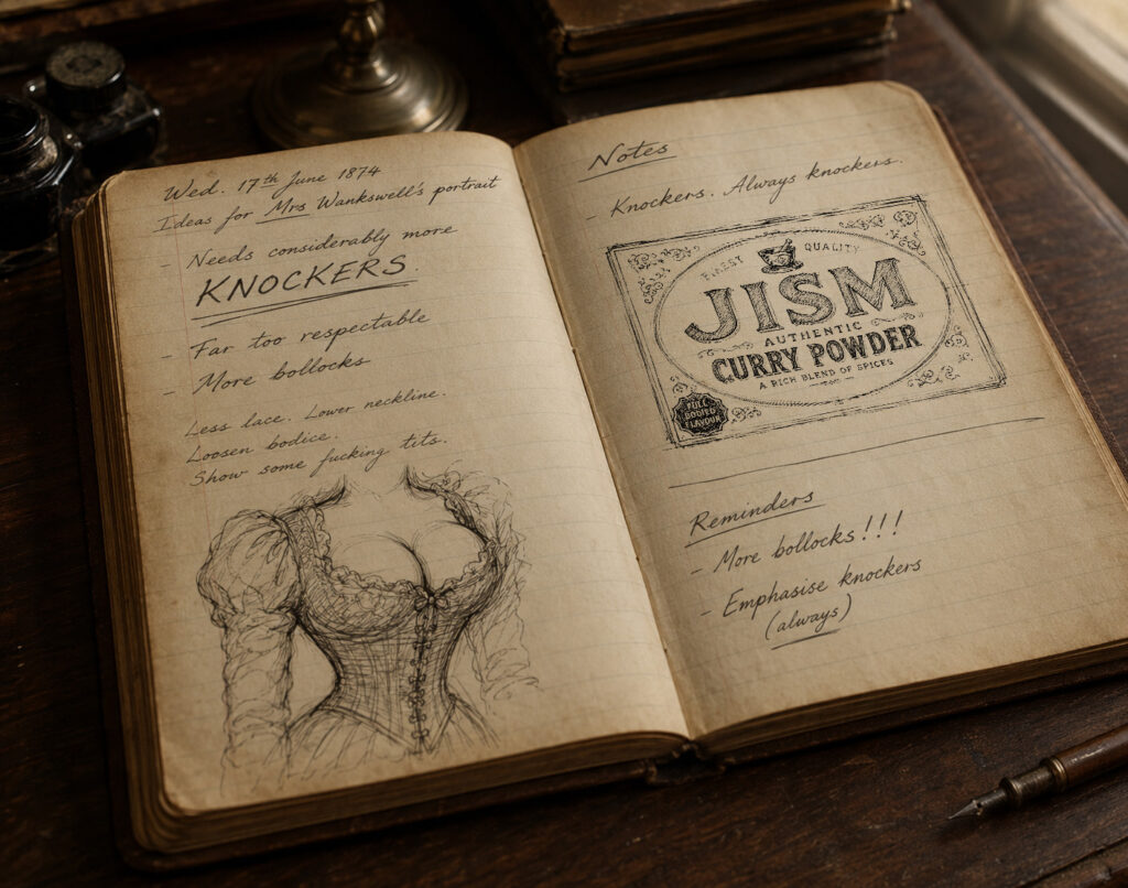 Percival Wankswell’s surviving notebook