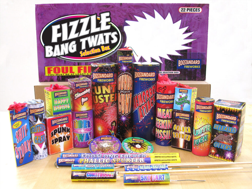 Rude relabelled fireworks from 2012